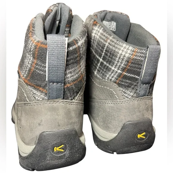⚡️SOLD⚡️Keen Women's Kaci III Winter Waterproof Boot Gray Plaid - Picture 15 of 16
